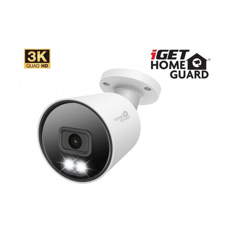 iGET HOMEGUARD HGDVK83304 - CCTV kamerov systm 3K DVR 8CH + 4x kamera s LED a zvukem