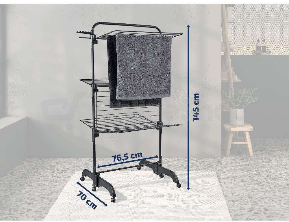 Patrový sušák Comfort Tower 420 BLACK LEIFHEIT