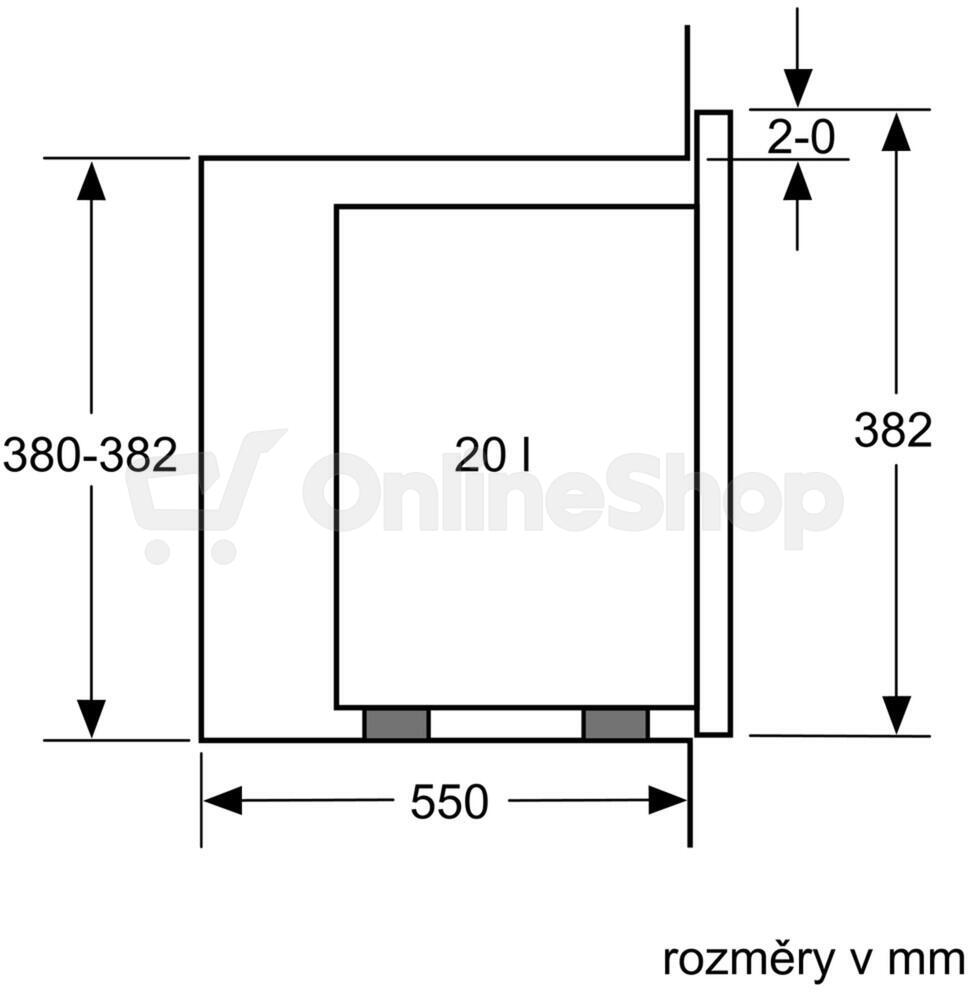 Mikrovlnná trouba Bosch BFL520MW0