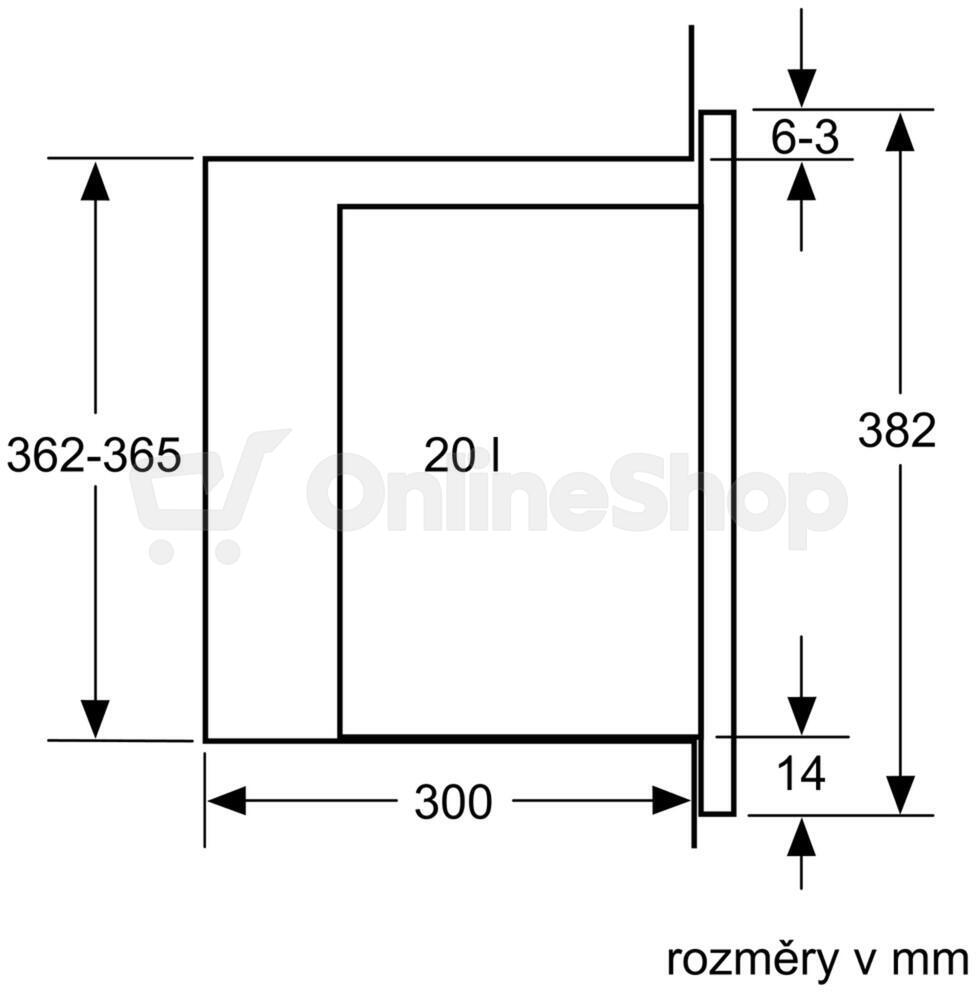 Mikrovlnná trouba Bosch BFL520MW0