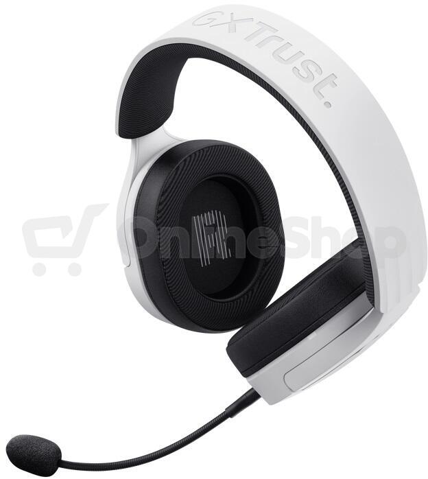 Sluchátka Trust Gaming GXT 490 Fayzo, bílá