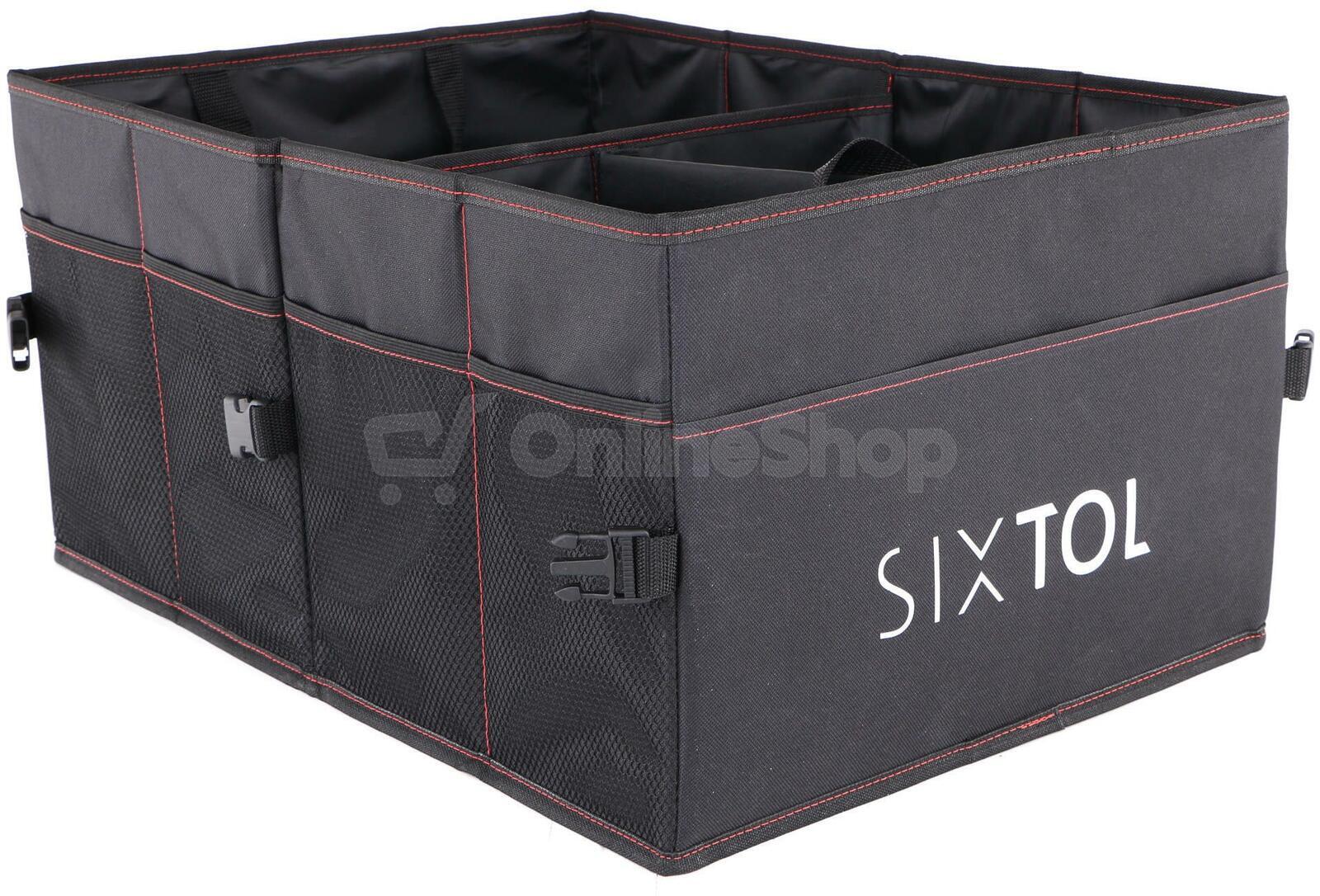 Organizér do kufru auta CAR COMPACT 14, 14 přihrádek, skládací SIXTOL