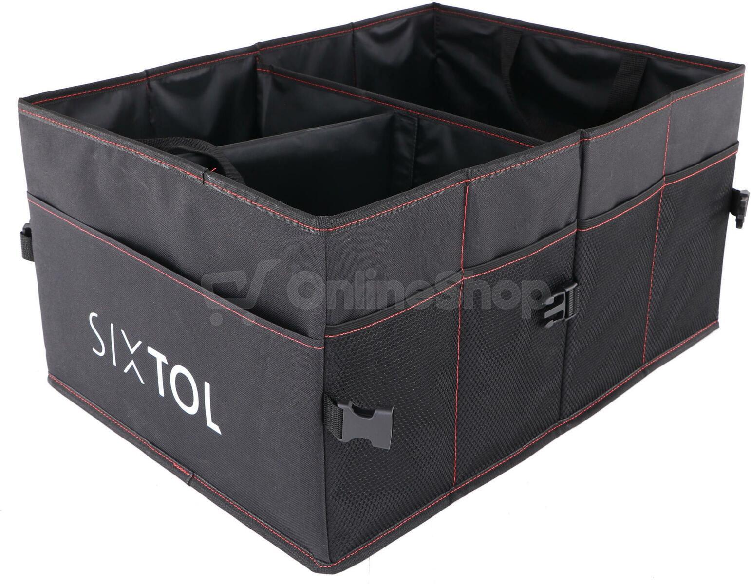 Organizér do kufru auta CAR COMPACT 14, 14 přihrádek, skládací SIXTOL