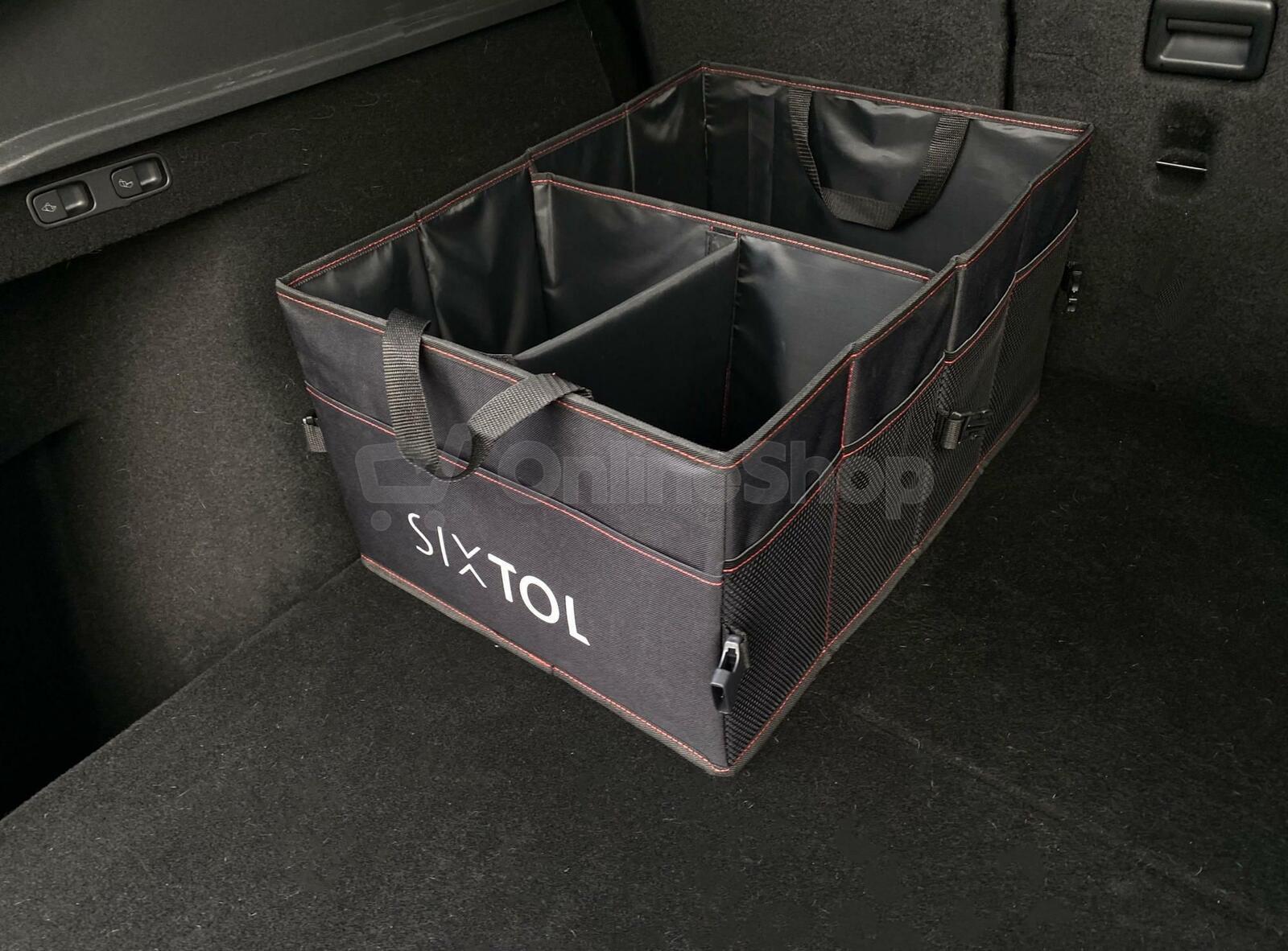 Organizér do kufru auta CAR COMPACT 14, 14 přihrádek, skládací SIXTOL
