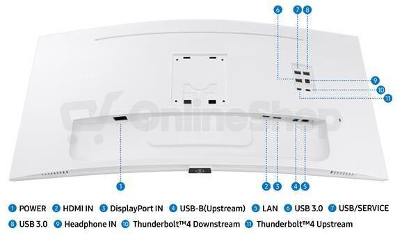 LCD monitor Samsung ViewFinity S65TC 34"