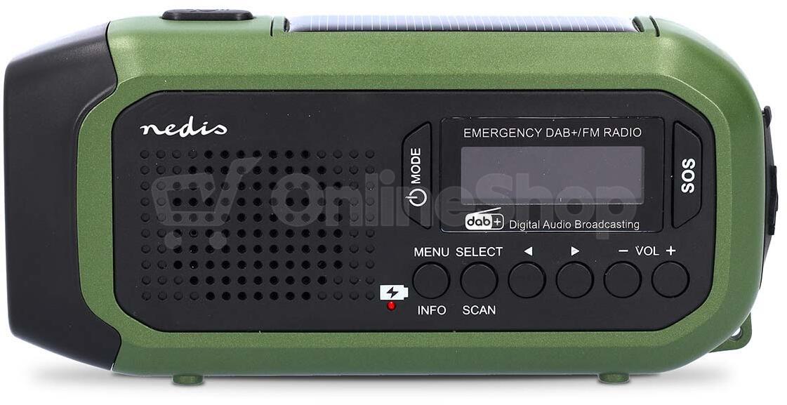 Nouzové Radio NEDIS RDDBCR2000GN