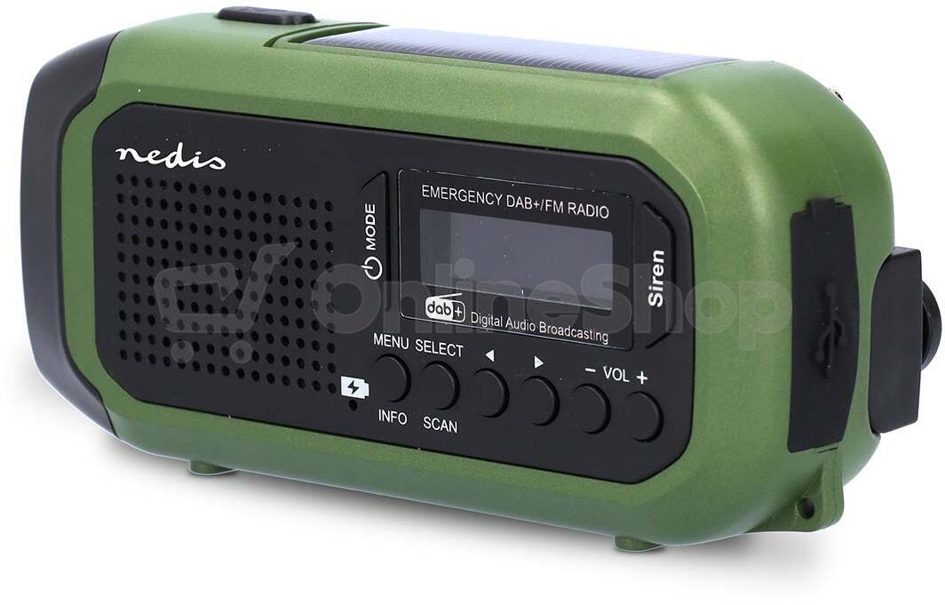 Nouzové Radio NEDIS RDDBCR2000GN