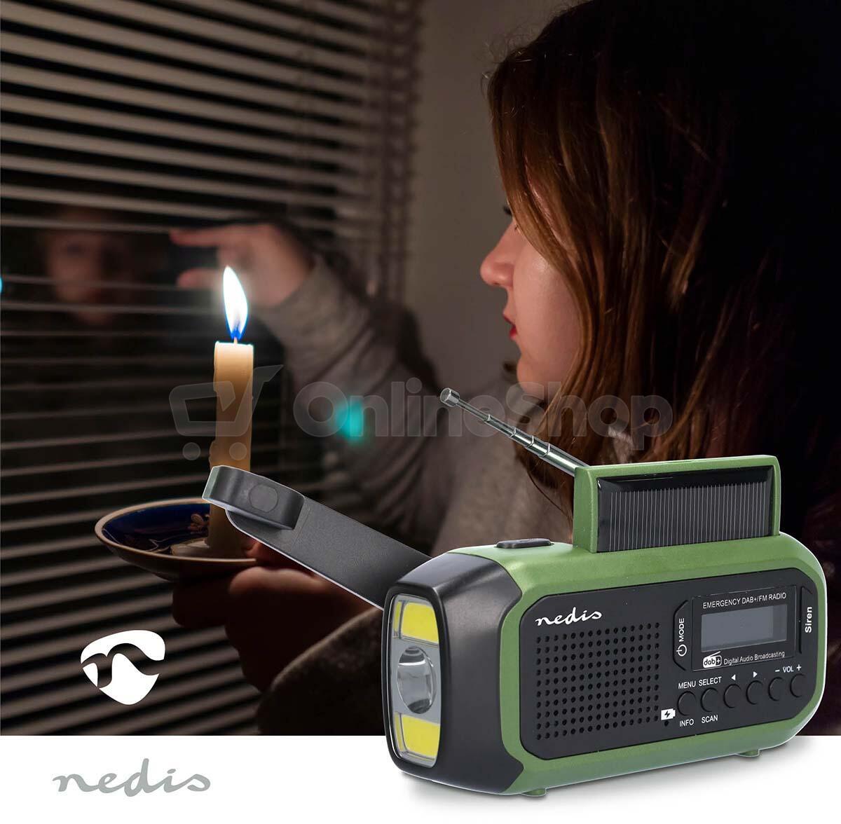 Nouzové Radio NEDIS RDDBCR2000GN