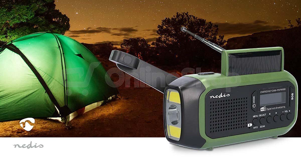 Nouzové Radio NEDIS RDDBCR2000GN