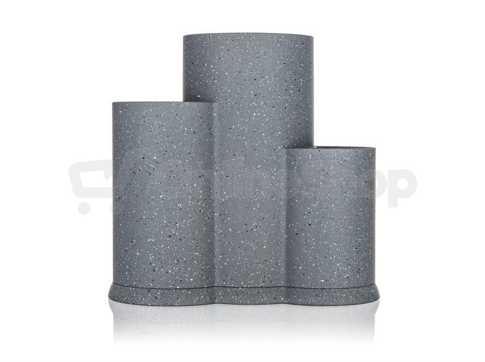 Stojan na nože 3v1 GRANITE Grey (25107101)