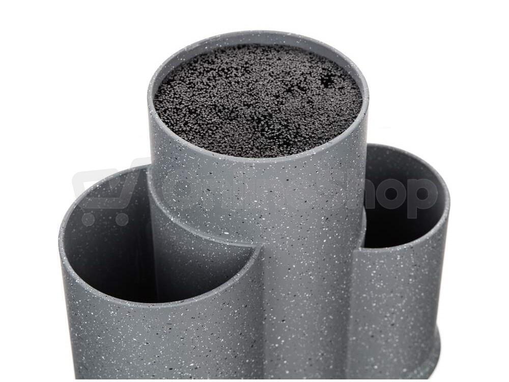 Stojan na nože 3v1 GRANITE Grey (25107101)