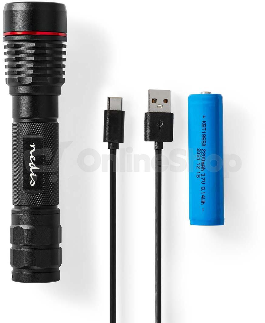 LED svítilna NEDIS LTRR11WBK