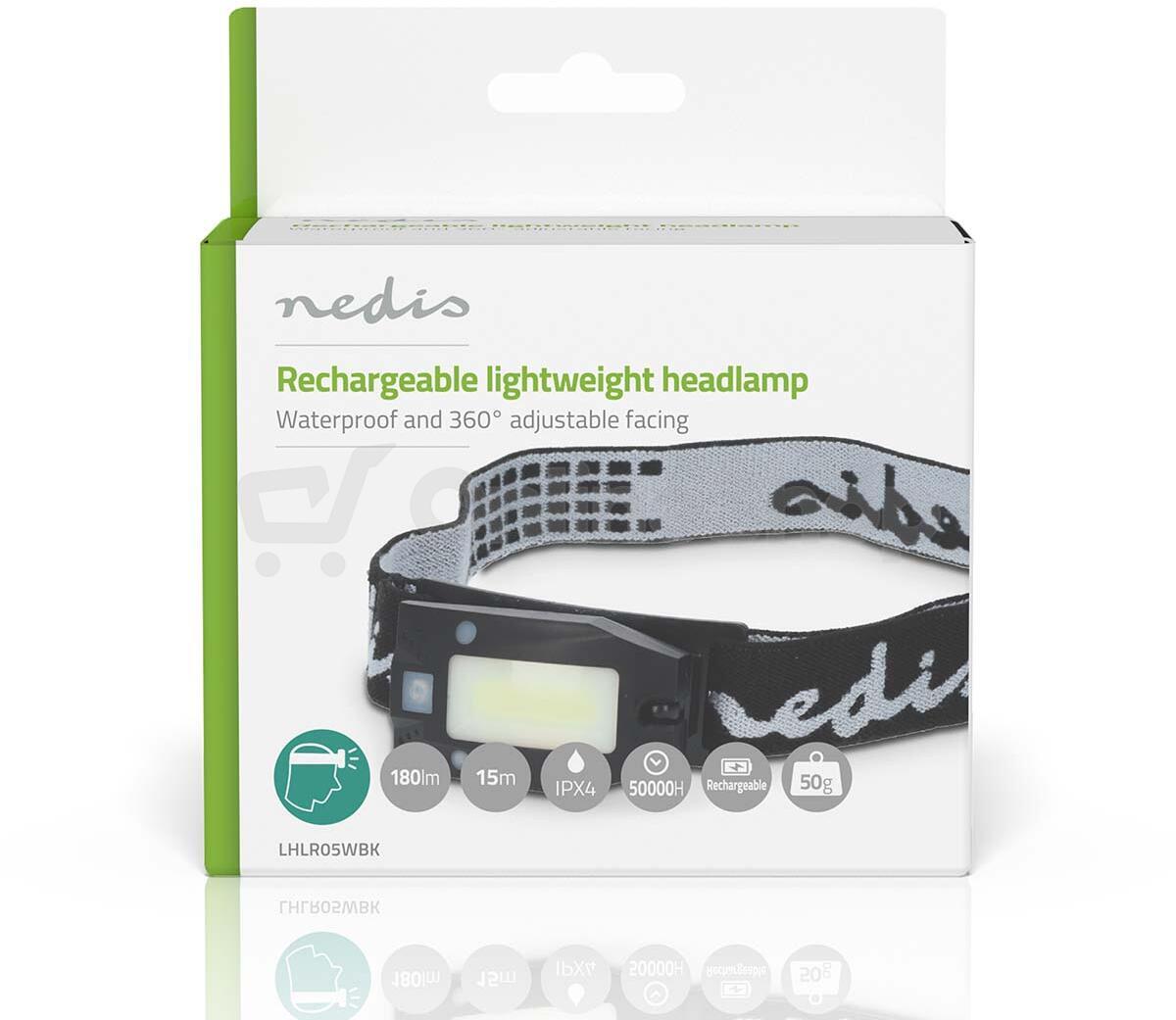 LED světlomet NEDIS LHLR05WBK