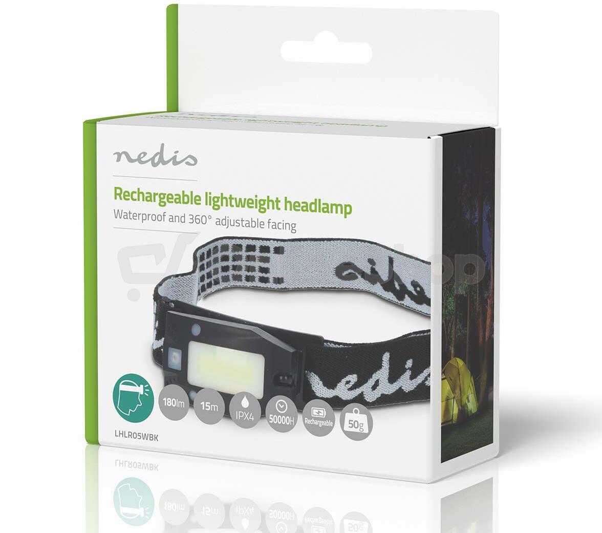 LED světlomet NEDIS LHLR05WBK