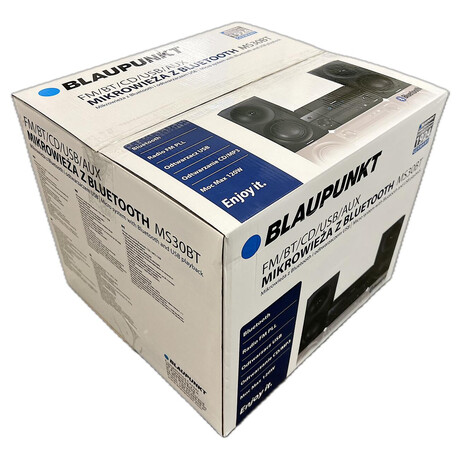 Micro systém BLAUPUNKT MS30BT FM / CD / MP3 / USB / Bluetooth | Skutečná fotografie prodávaného kusu | Skutečná fotografie prodávaného kusu | Skutečná fotografie prodávaného kusu