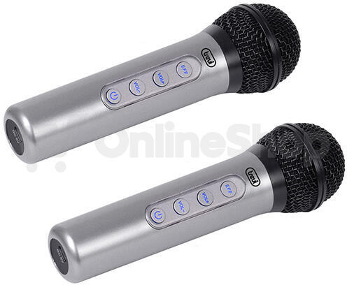 Bezdrátový mikrofon Trevi EM 415R 2,4GHz, 2ks