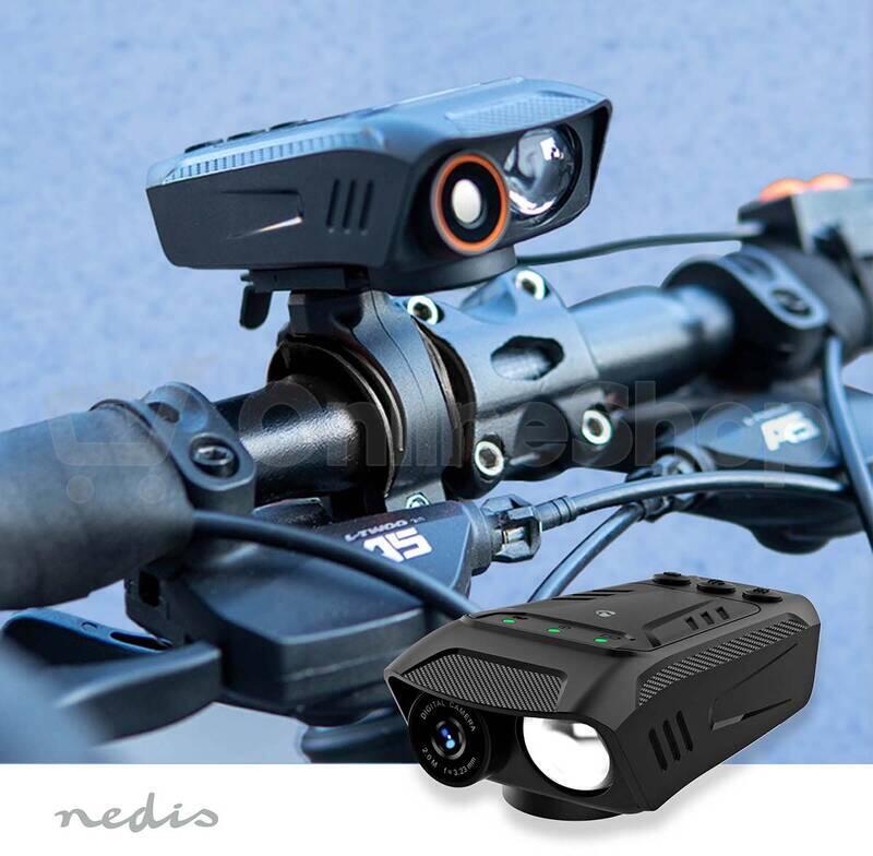Cyklistická kamera NEDIS CCAM100BK 3v1