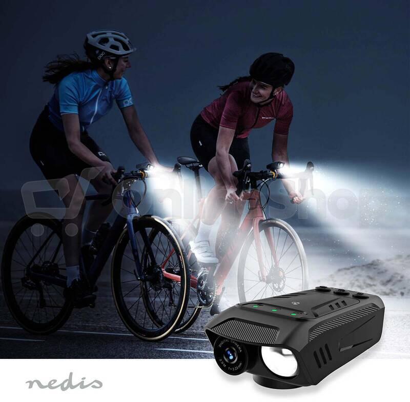 Cyklistická kamera NEDIS CCAM100BK 3v1