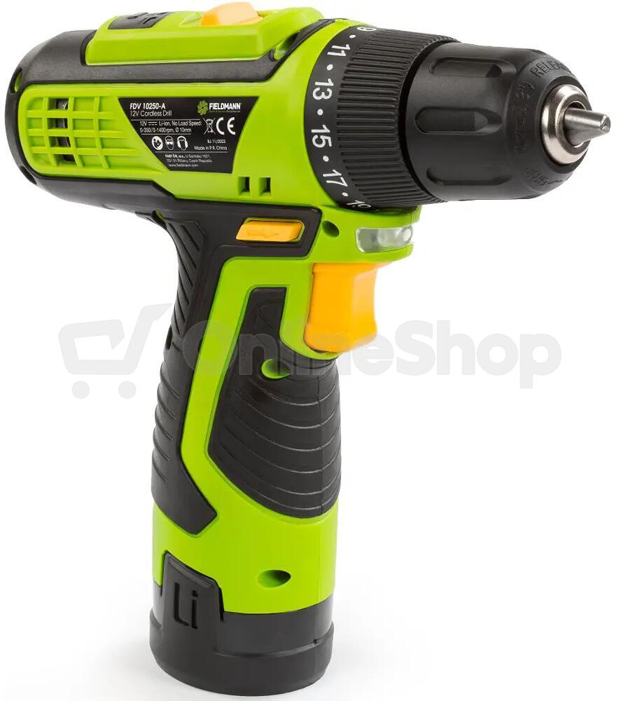 Aku vrtačka Fieldmann FDV 10250-A