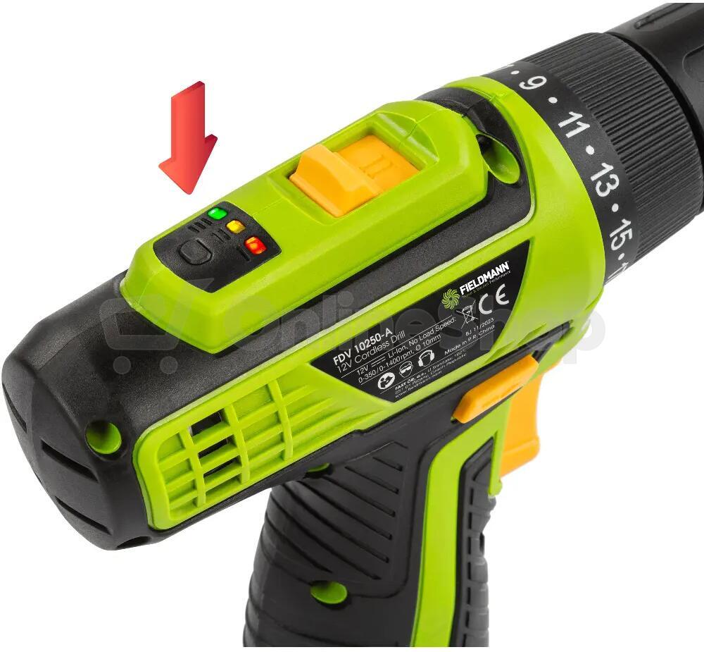 Aku vrtačka Fieldmann FDV 10250-A