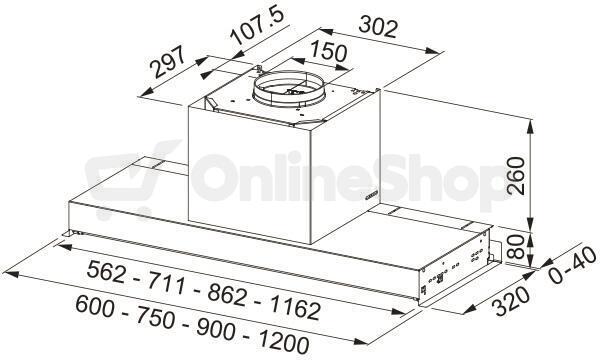 IN-NOVA ZERO DRIP LITE BK A90 Faber