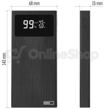 Emos B0531B Powerbanka BetaQ 10 10000 B