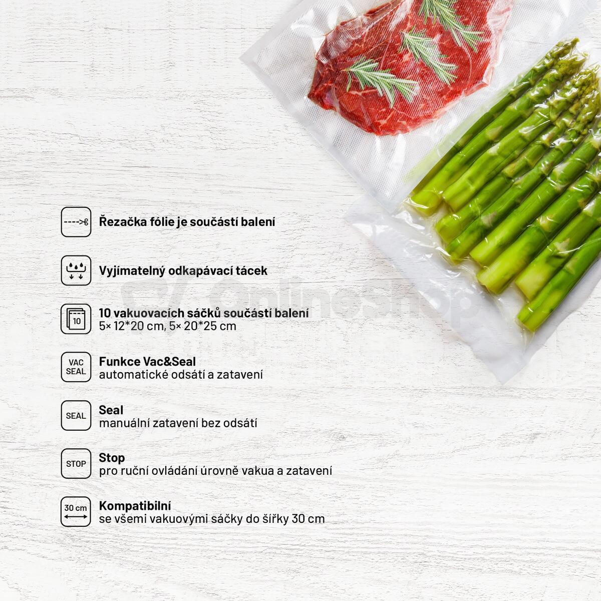 Vakuovačka Lauben Vacuum Sealer 10WT