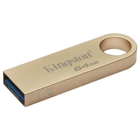 Kingston flash disk 64GB 220MB/s Metal USB 3.2 Gen 1 DataTraveler SE9 G3 (DTSE9G3/64GB)