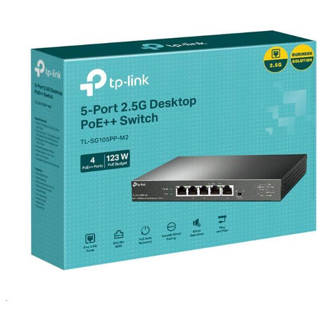 TP-Link switch TL-SG105PP-M2 (foto 3)