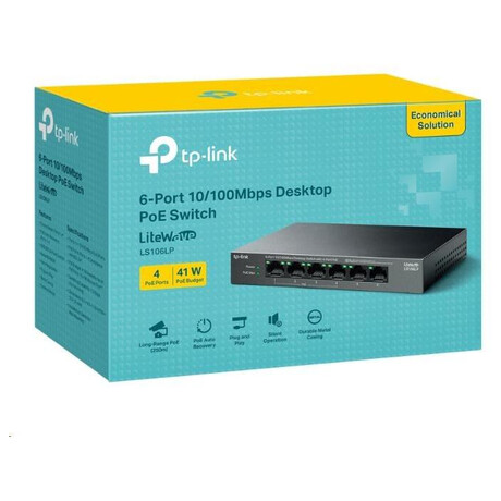 TP-Link LiteWave switch LS106LP (foto 2)