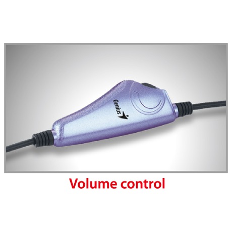 Headset Genius HS-04S - ern/stbrn