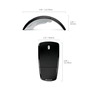 Myš Microsoft Arc Mouse /BlueTrack / 4 tlačítka / 1200dpi - černá