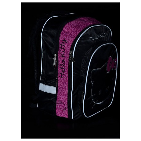 Batoh školní P + P Karton anatomický ERGO Hello Kitty Black - P +&nbsp;P Karton anatomický ERGO Hello Kitty Black (foto 4)