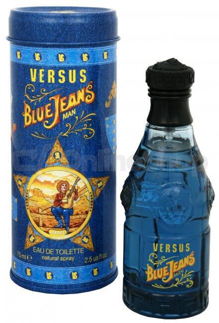 Toaletní voda Versace Blue Jeans Man, 75 ml