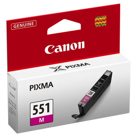 Inkoustov npl Canon CLI-551 M, 298 stran, erven