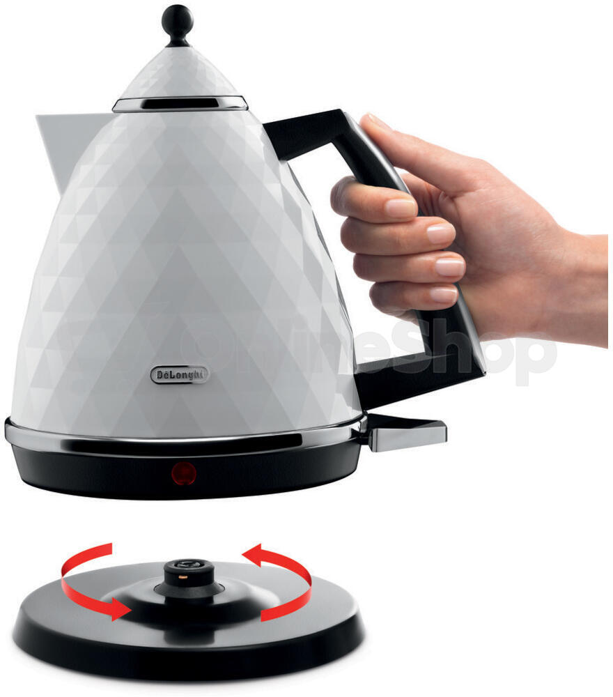 Rychlovarná konvice DeLonghi Brillante KBJ 2001.W