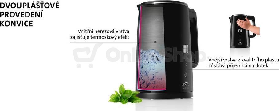 Rychlovarná konvice ETA Emma 5595 90000, černá