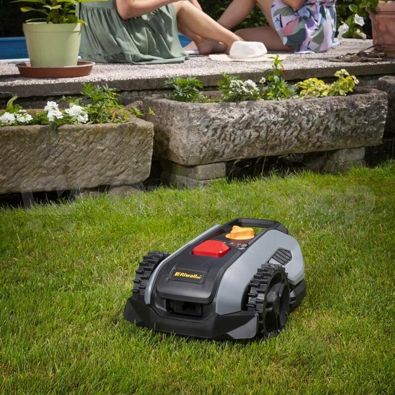 Robotická akumulátorová sekačka Riwall PRO RRM 500 APP