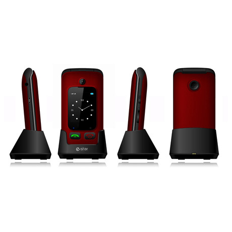 Mobiln telefon eSTAR Digni Flip, erven