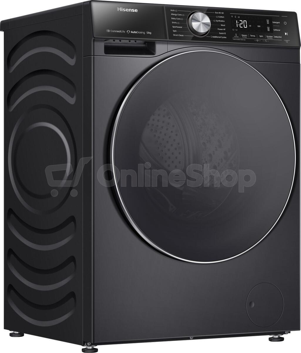SET Pračka Hisense WF5S1245BB + Sušička prádla Hisense DH5S102BB