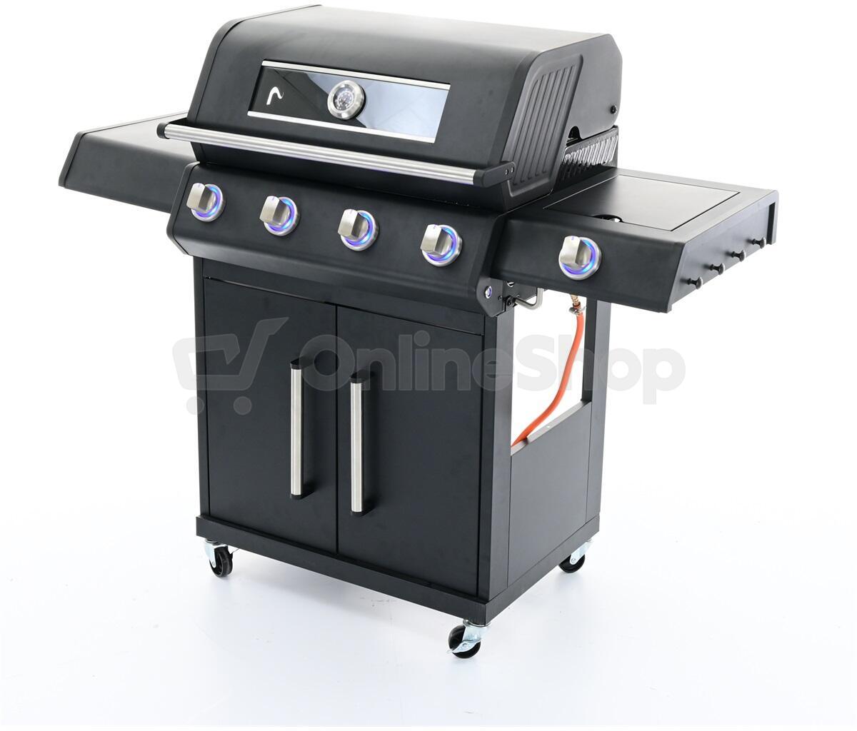 Plynový gril Riwall PRO RGG 41 EXL