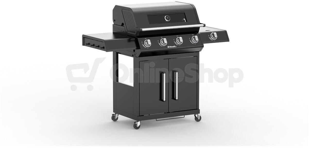 Plynový gril Riwall PRO RGG 41 EXL