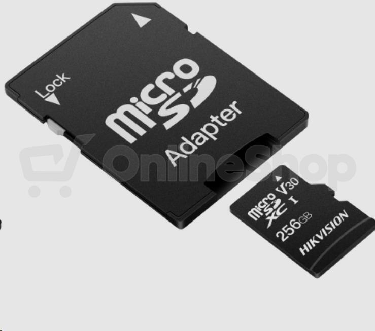 Paměťová MicroSDXC karta Hikvision HIKSEMI 128GB + adapter