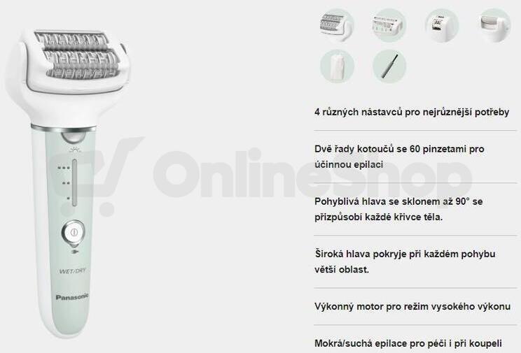 Epilátor Panasonic ES-EY70AG503