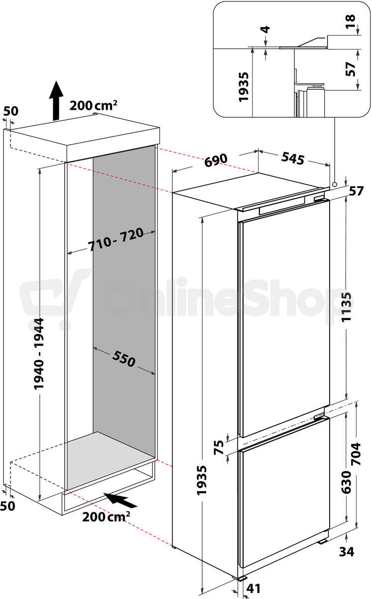 WHIRLPOOL SP40 812 EU 2