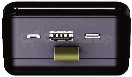 Powerbanka C-Tech 30000mAh, Li-Pol, 20W, USB-C/USB-A/micro USB (PBPD-30)