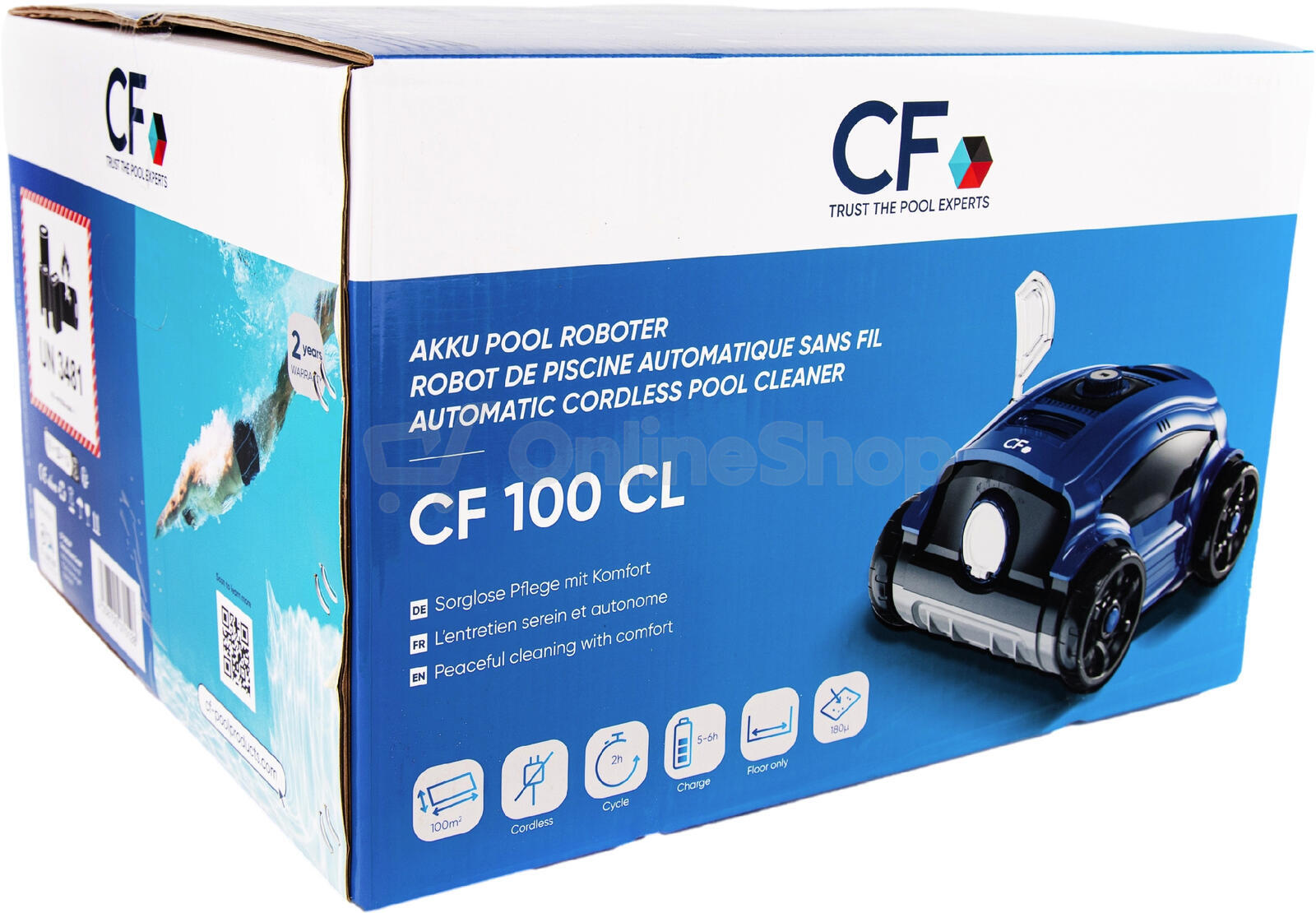 Automatický bazénový vysavač CF 100 AKU