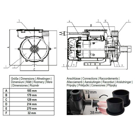 erpadlo k pskov filtraci Planet Pool SFA 4 - 200W