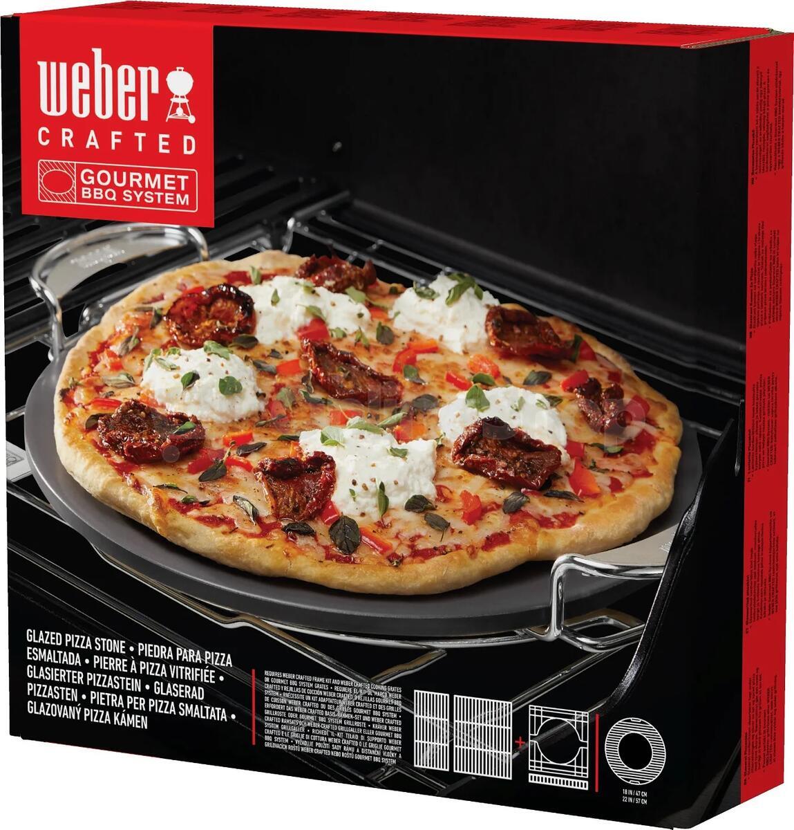 Glazovaný pizza kámen Weber Crafted Gourmet BBQ System™