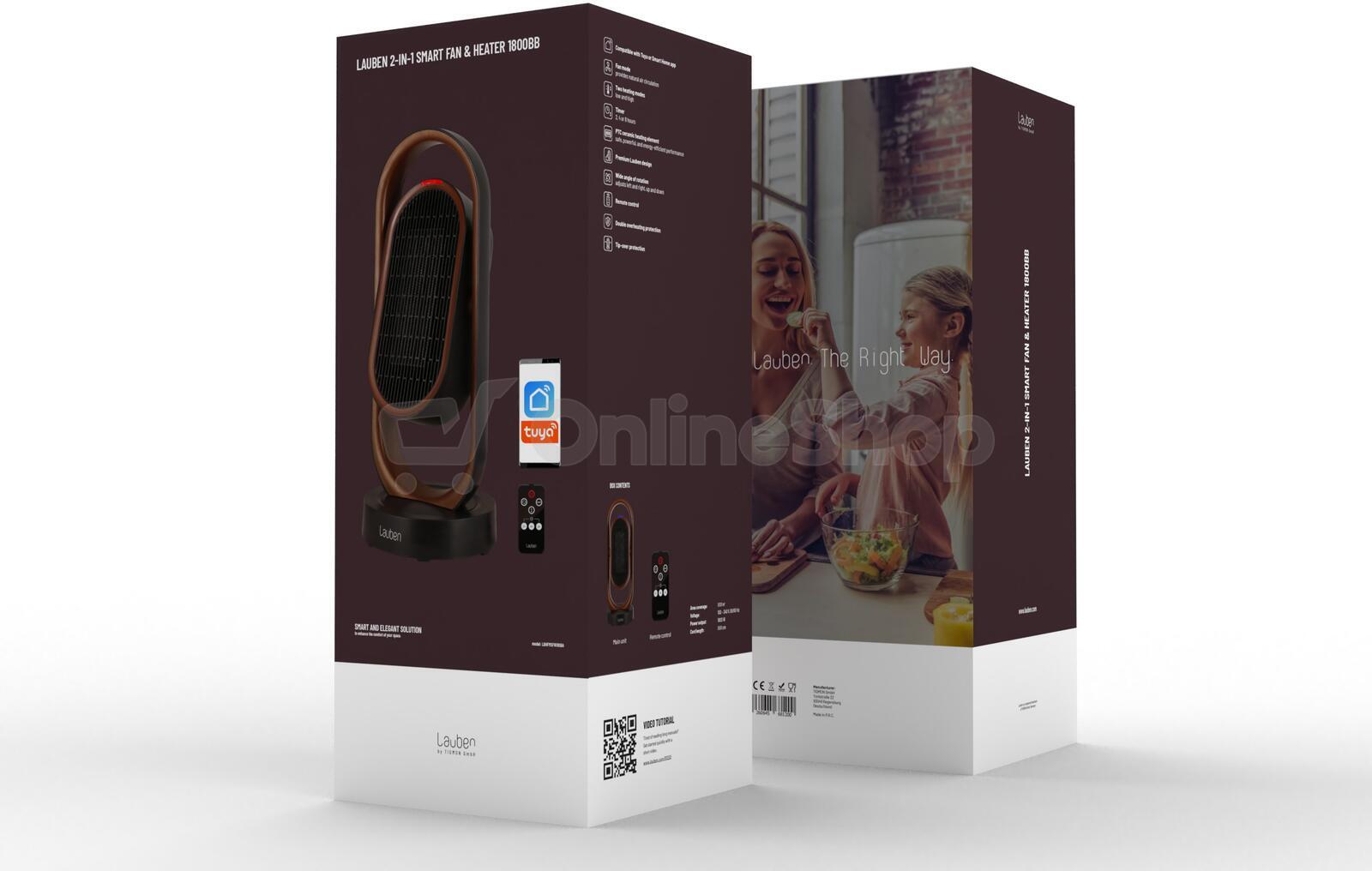 Topidlo Lauben Smart Fan&Heater 2in1 1800BB | Skutečná fotografie prodávaného kusu | Skutečná fotografie prodávaného kusu | Skutečná fotografie prodávaného kusu | Skutečná fotografie prodávaného kusu